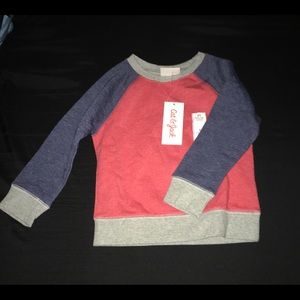 Brand new Cat&Jack boys toddler sweatshirt